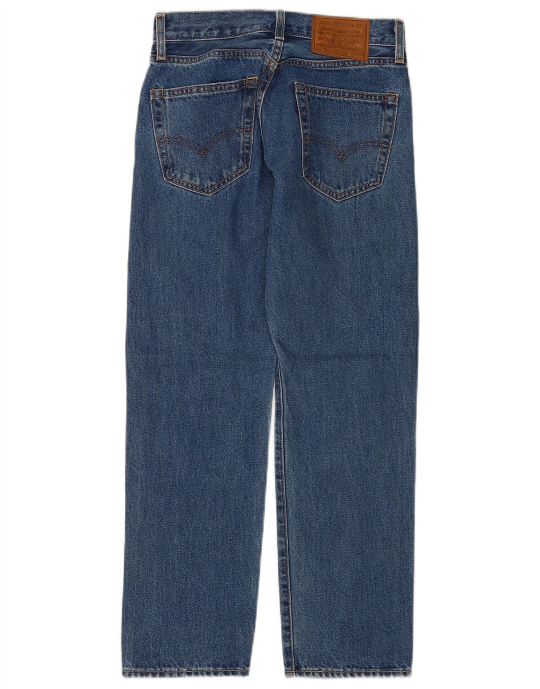 Мужские прямые джинсы Levi's 551 W26 L28 синие, хлопок