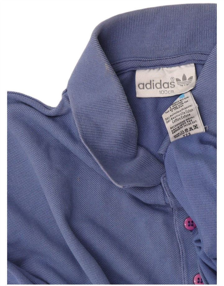 Мужская рубашка поло Adidas, большая синяя хлопковая