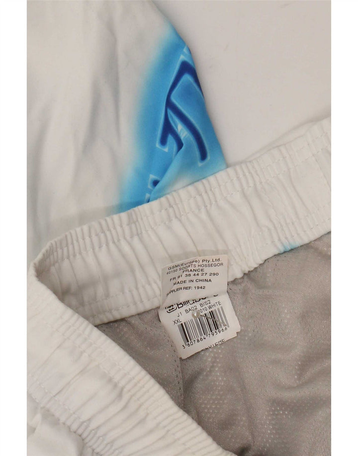 Billabong Мужские шорты для плавания с рисунком 2XL, белый полиэстер