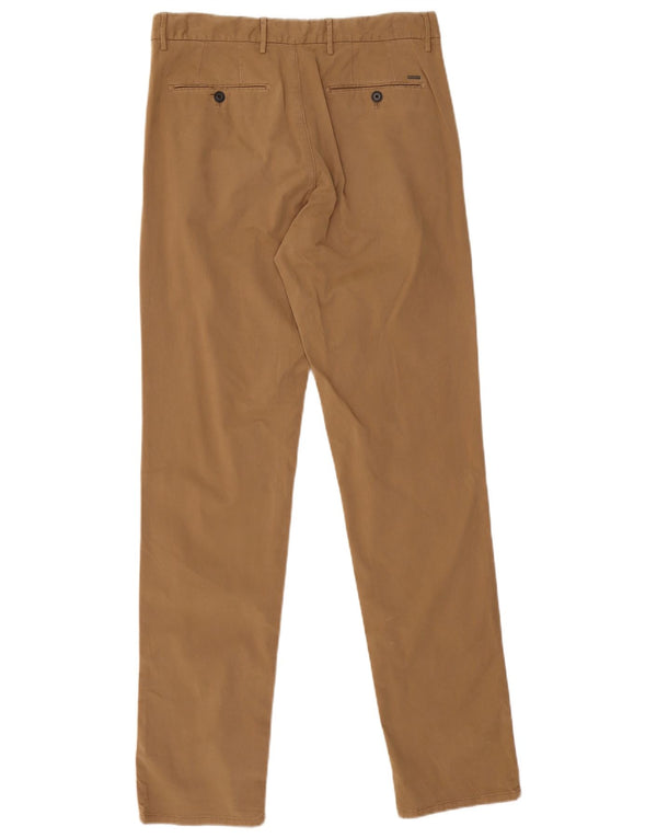 Мужские брюки-чиносы Massimo Dutti Slim Fit EU 40 Medium W31 L31 Бежевые