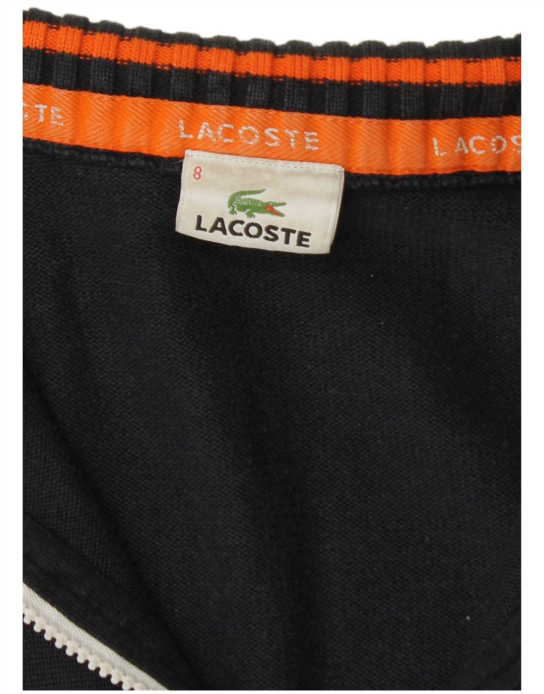 Мужской кардиган Lacoste, размер 8 3XL, черный