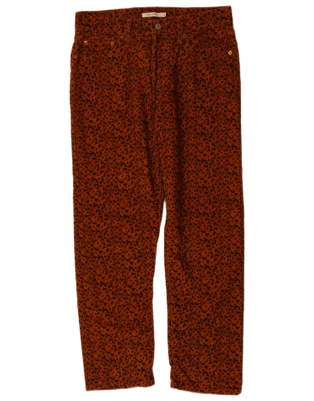 Женские прямые вельветовые брюки W31 L28