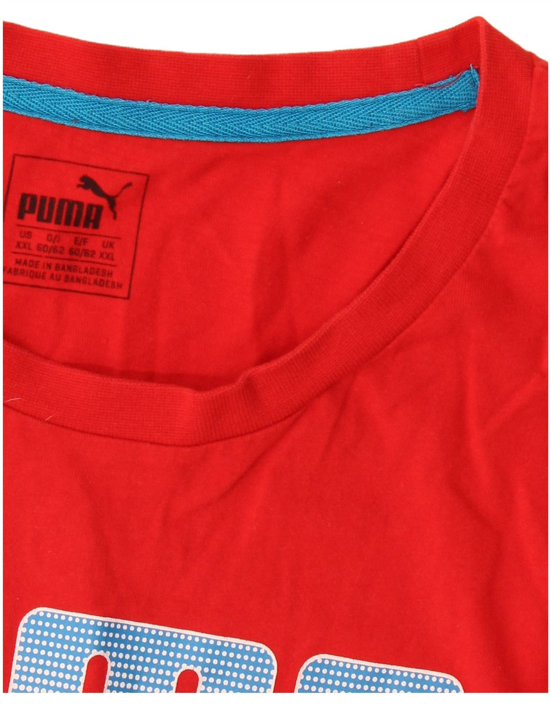Мужская футболка с рисунком Puma 2XL красная