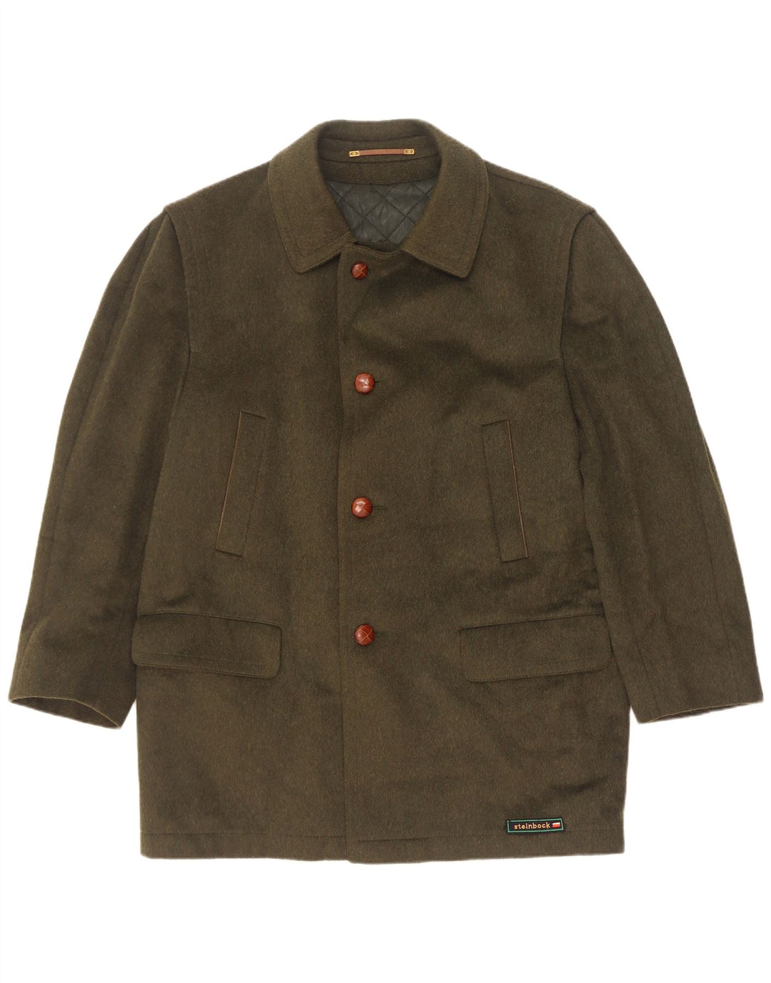 Мужское пальто Steinbock IT 48 Medium Khaki Wool