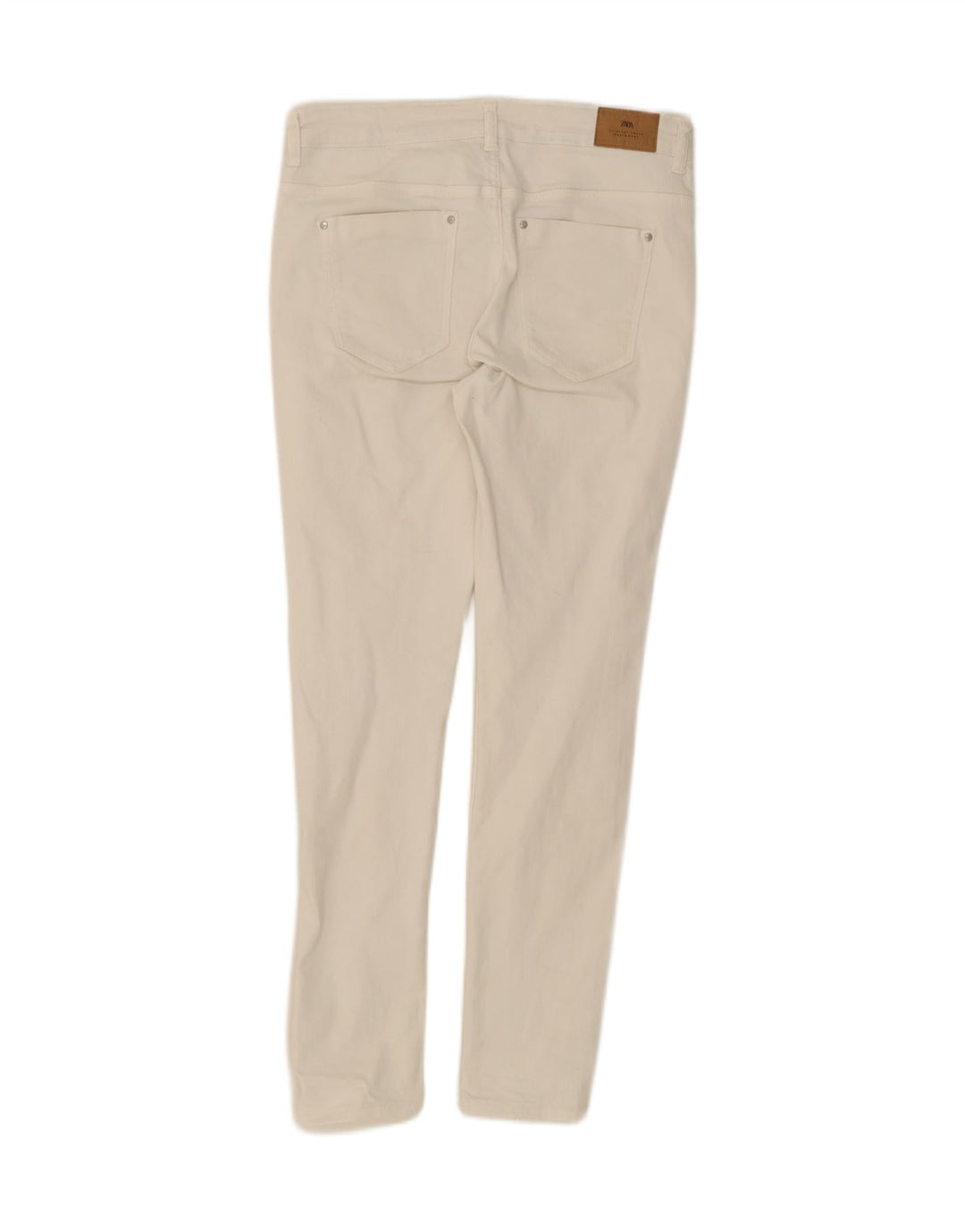 ZARA Womens Skinny Jeans EU 40 Medium W30 L28 White Vintage Zara and Second-Hand Zara from Messina Hembry 
