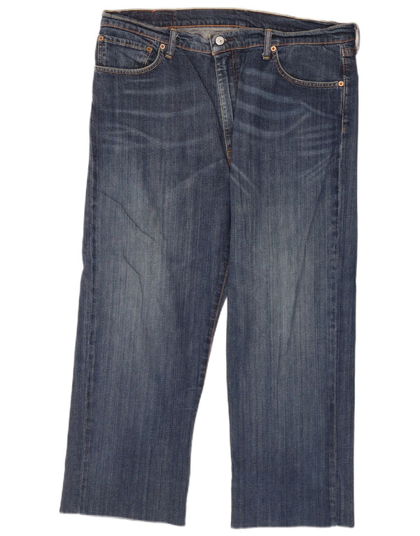 Мужские укороченные прямые джинсы Levi's 751 W40 L25 синие