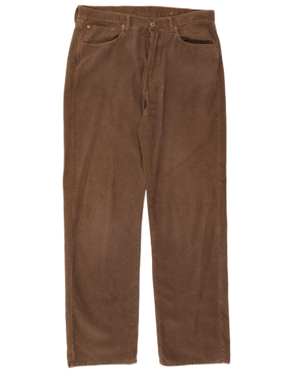 Женские прямые вельветовые брюки Replay W36 L34, коричневые, хлопковые