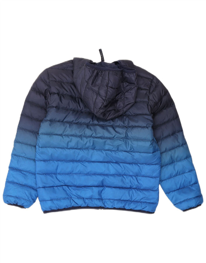 Eddie Bauer Утепленная куртка с капюшоном для мальчиков 10–11 лет, средний темно-синий