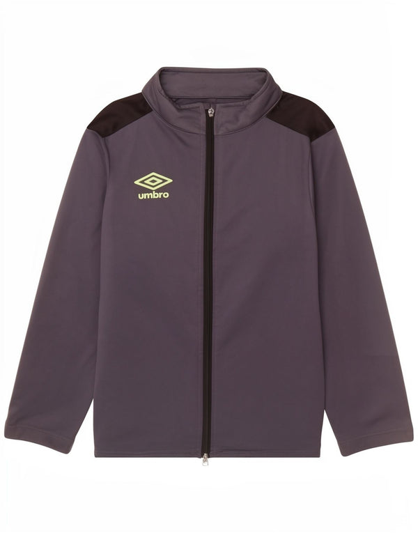 Спортивный костюм Umbro для мальчиков, верхняя куртка 11-12 лет, серый полиэстер