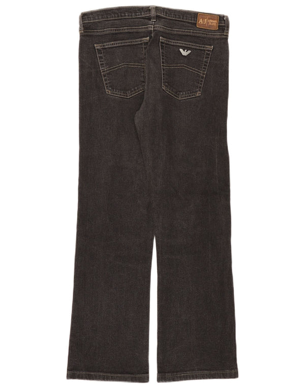 Женские джинсы Armani Bootcut W29 L28, черный хлопок