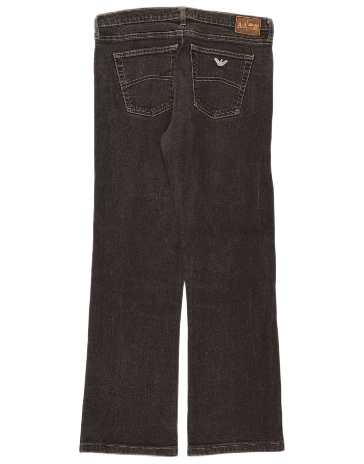 Женские джинсы Armani Bootcut W29 L28, черный хлопок