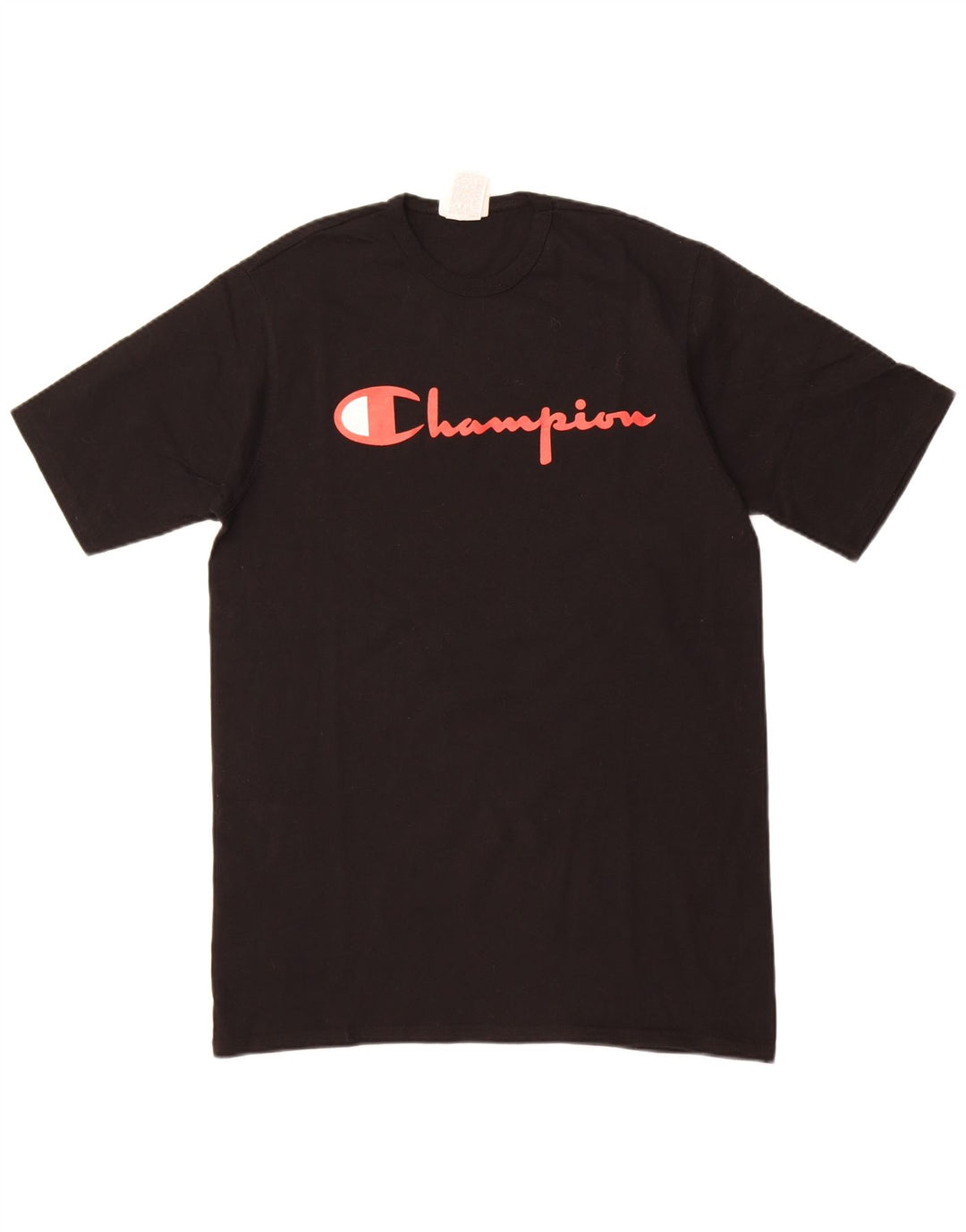 Мужская футболка с рисунком Champion, большая черная хлопковая футболка