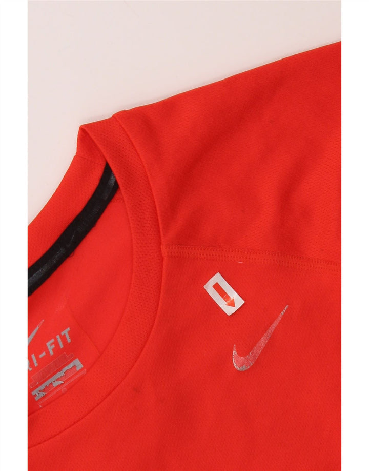 Мужская футболка Nike Dri Fit, большая красная