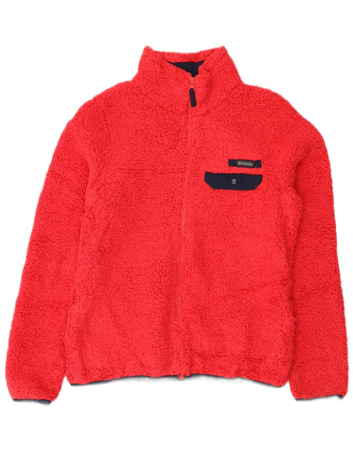 Женская флисовая куртка Columbia UK 14, полиэстер среднего розового цвета
