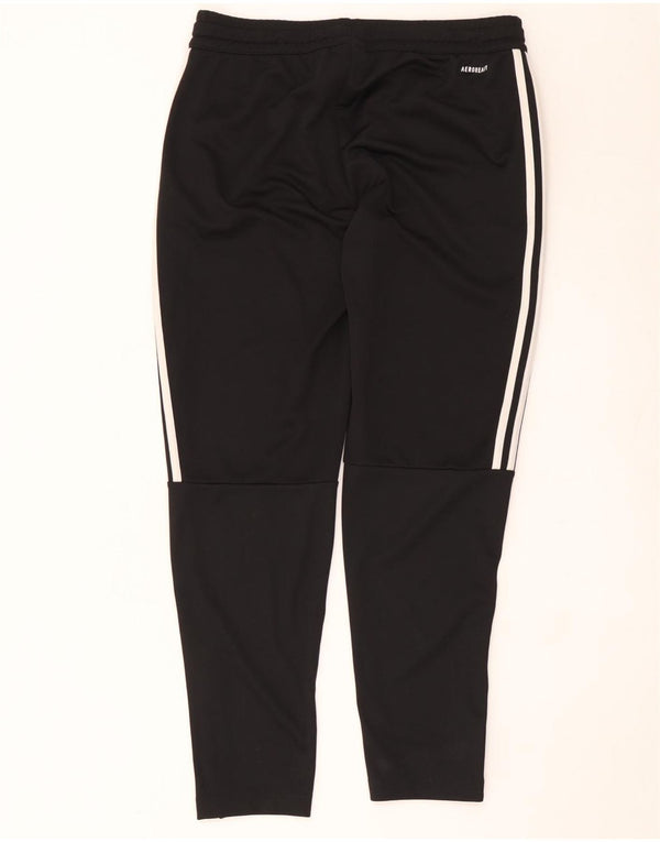 Женские спортивные брюки Adidas Aeroready UK 16/18, большой черный полиэстер