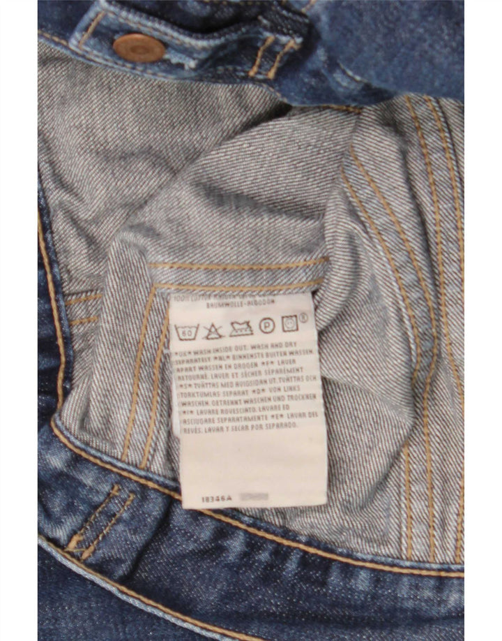 Женская джинсовая куртка Levi's UK 12, средний темно-синий, хлопок