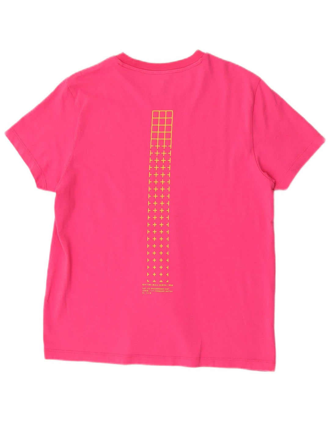 Женская футболка с рисунком Vans Top UK 14 Medium Pink