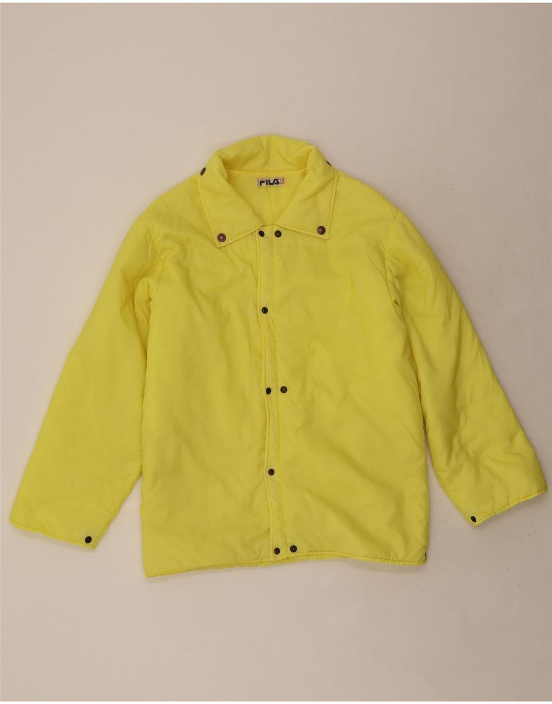 Мужская куртка Fila с подкладкой, размер IT 48 (M), желтая