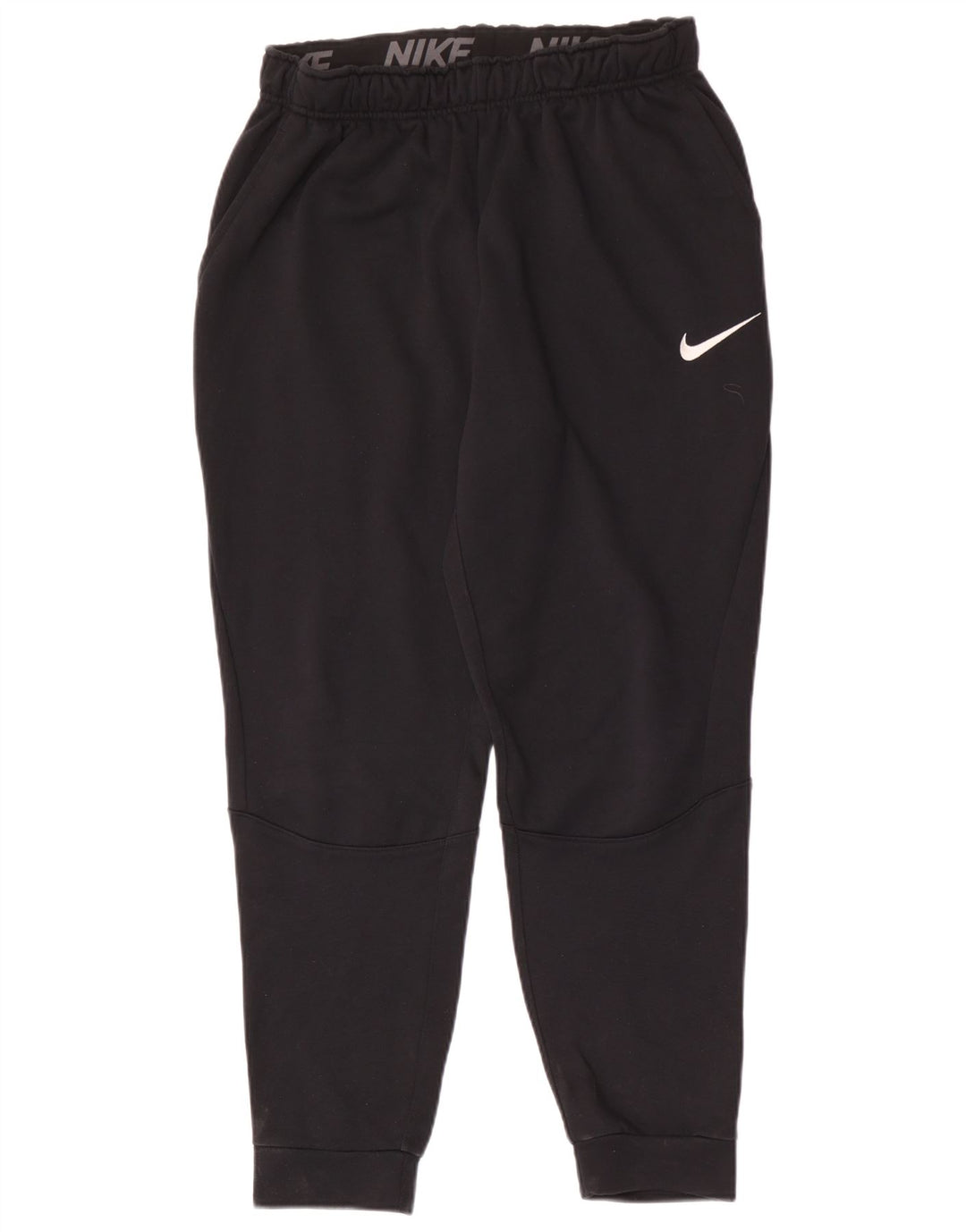 Мужские спортивные брюки Nike Dri Fit для бега, большие черные полиэстеровые брюки