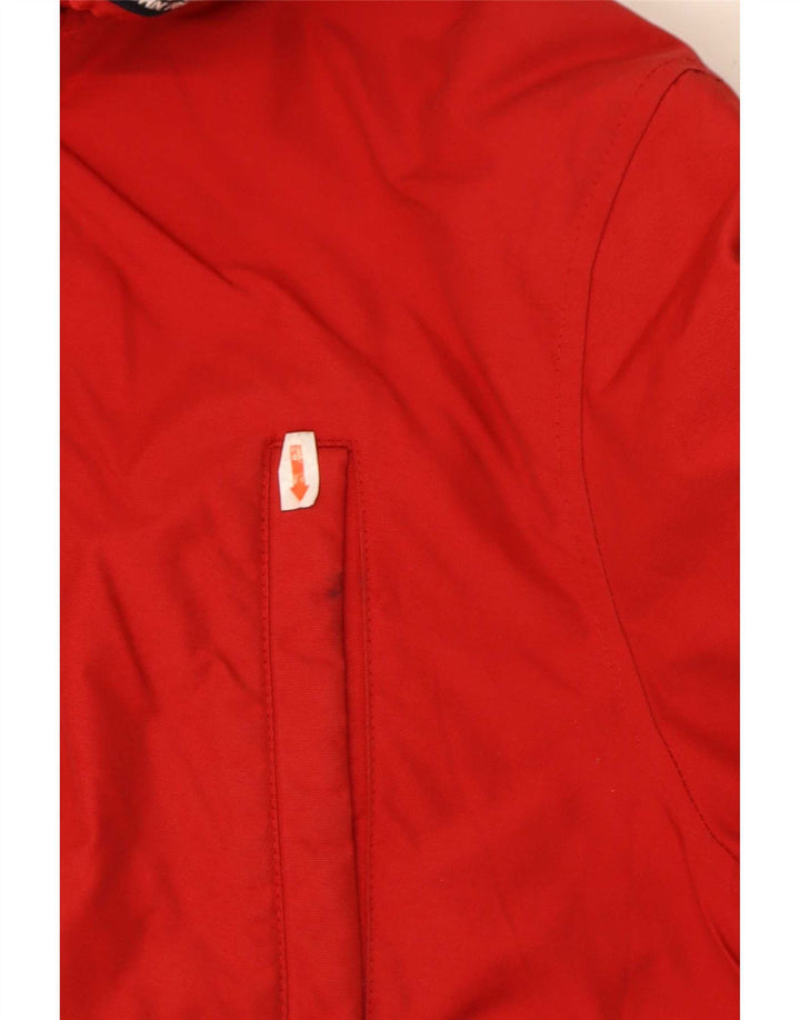 Утепленная куртка Woolrich для мальчиков с капюшоном, 13–14 лет, красный хлопок