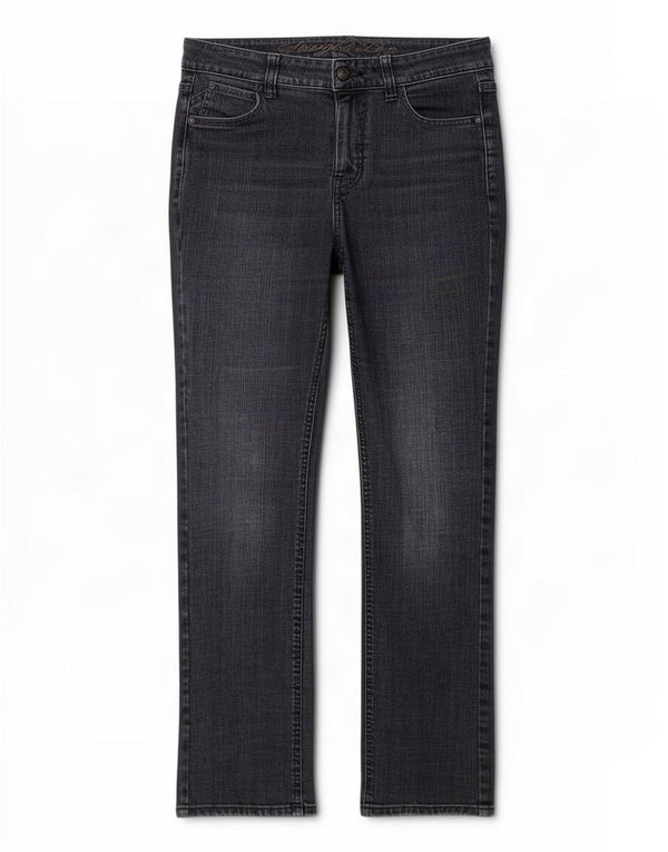 Женские джинсы Bootcut Marks & Spencer UK 10, маленькие W27 L29, темно-синие, хлопок
