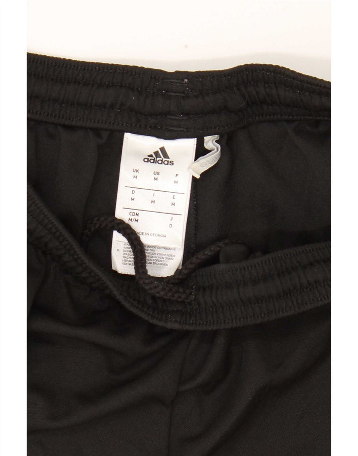 Мужские спортивные шорты Adidas Climalite с графикой, средний черный полиэстер