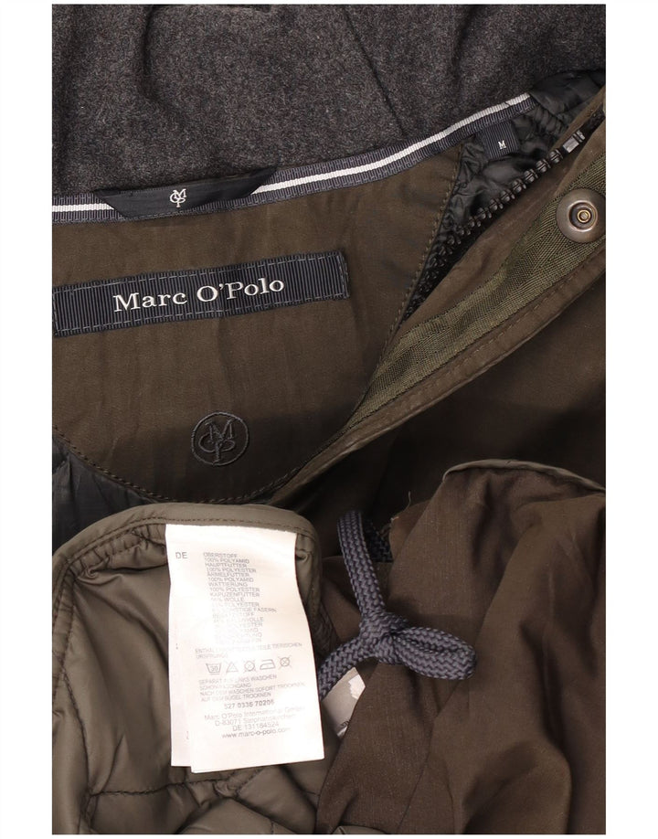 Мужская парка MARC O'POLO с капюшоном UK 38, средний хаки, полиамид