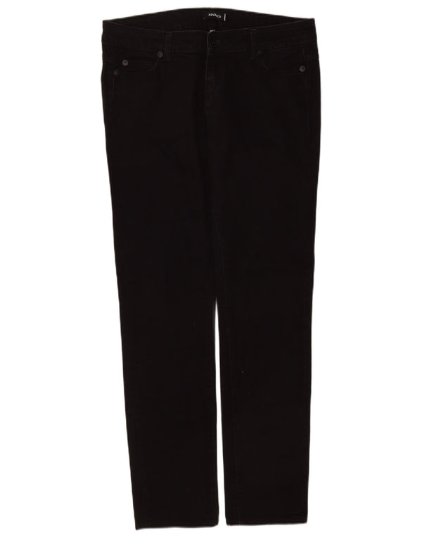 Женские узкие джинсы Max & Co. W30 L30, черный хлопок