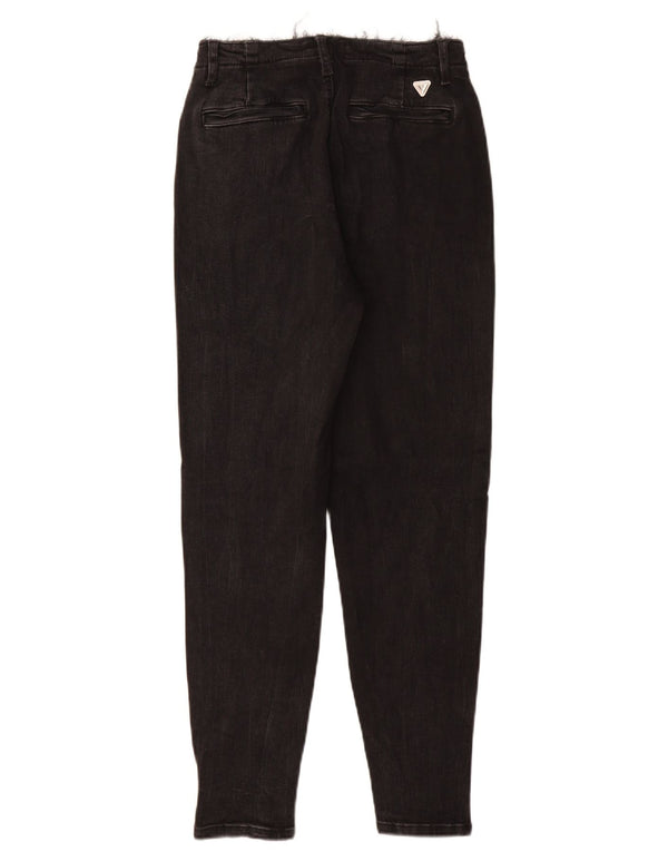 Женские зауженные джинсы Guess W26 L28, черный хлопок