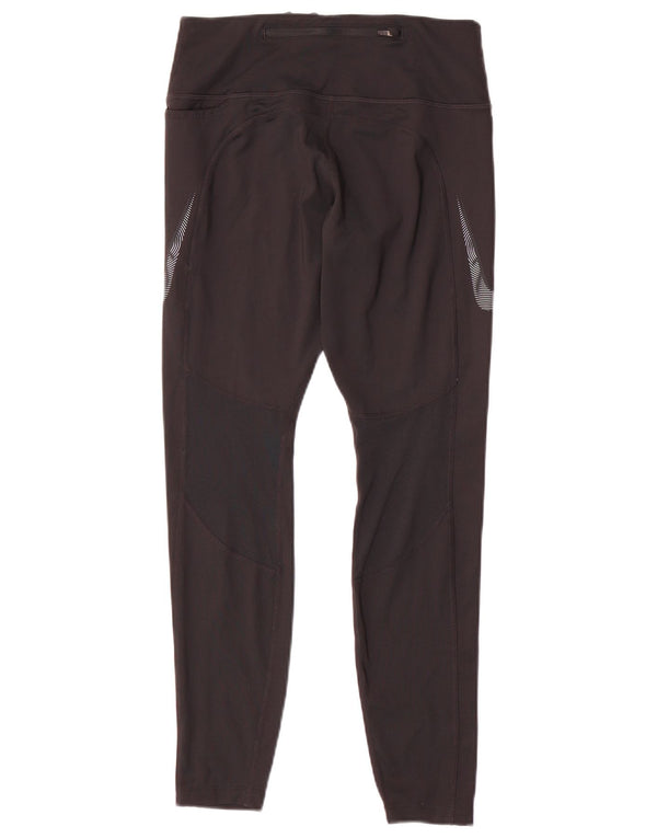Женские спортивные брюки Nike Dri Fit UK 14, средние, черные