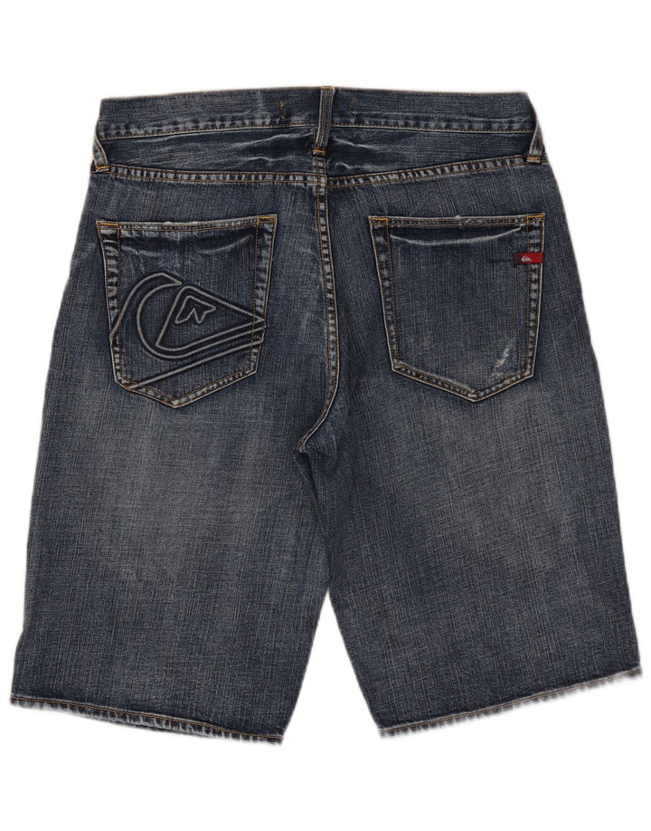 Мужские джинсовые шорты Quiksilver Medium W32, синие, хлопок