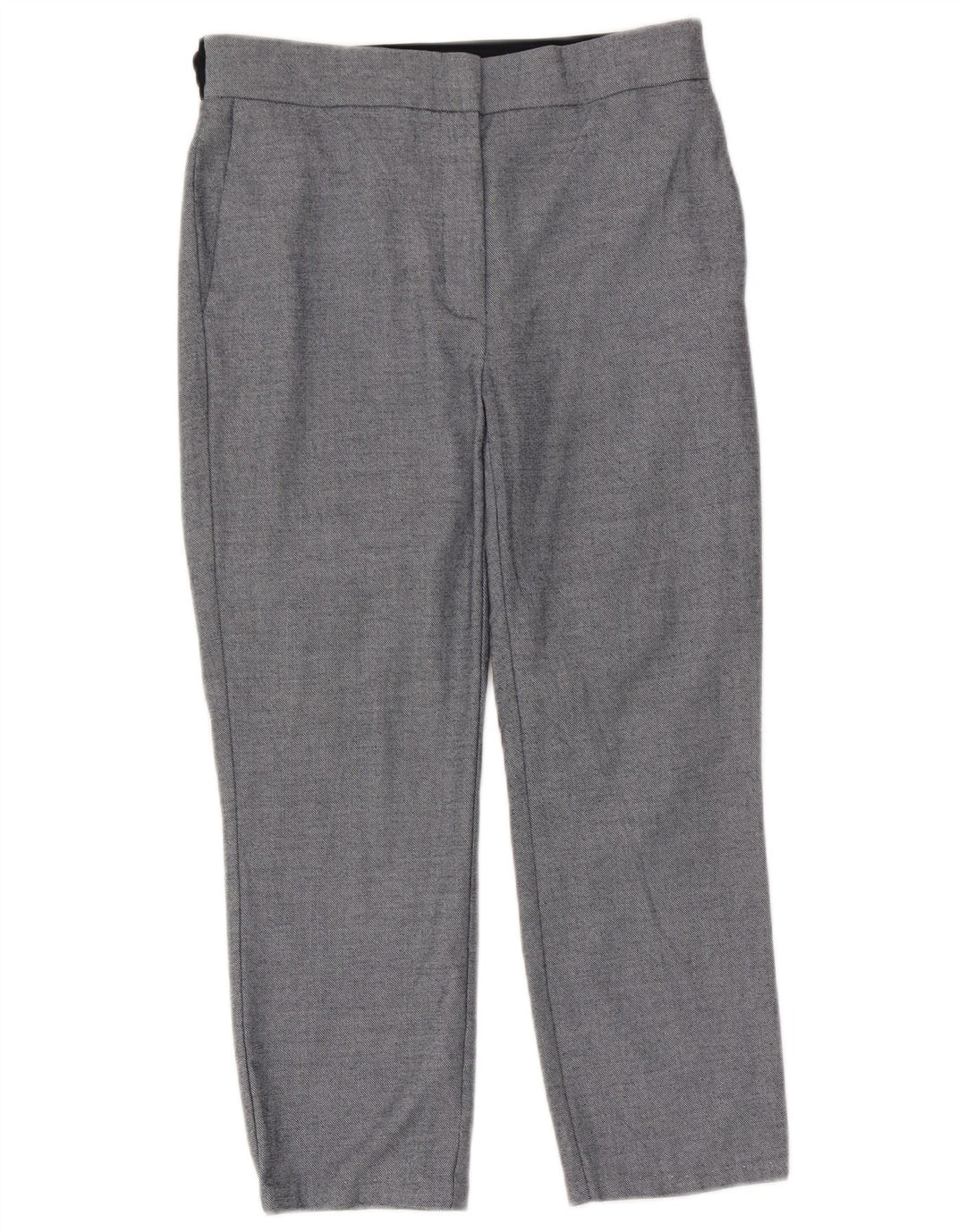 Женские капри Zara, большие W30 L23, синие, полиэстер