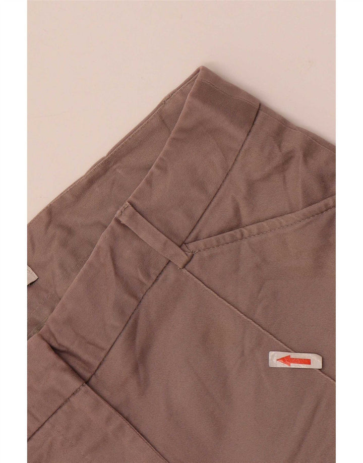 Женские повседневные шорты Zara Medium W28, коричневые, хлопковые