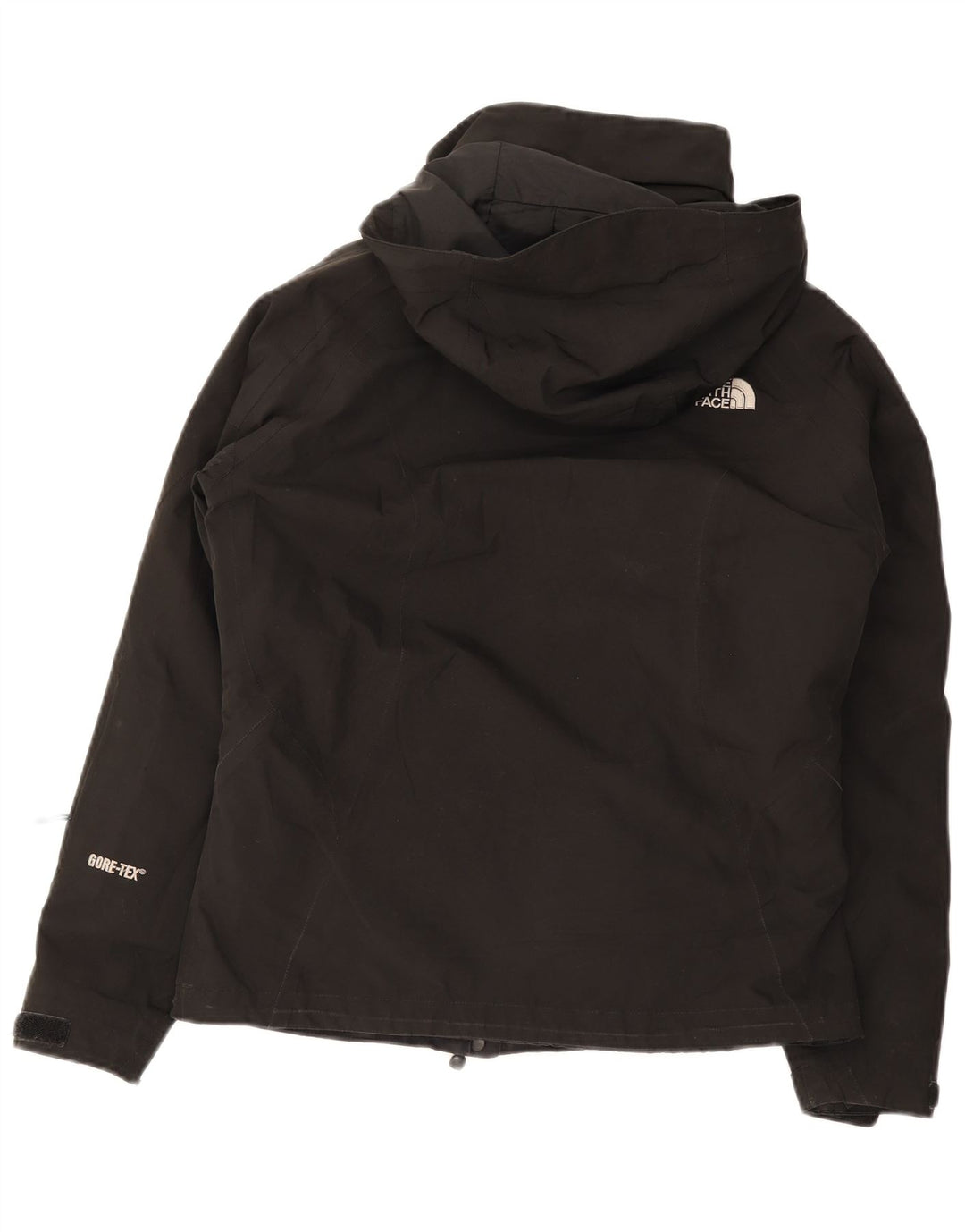 Женская большая ветровка с капюшоном The North Face, Великобритания 10, маленькая, черная