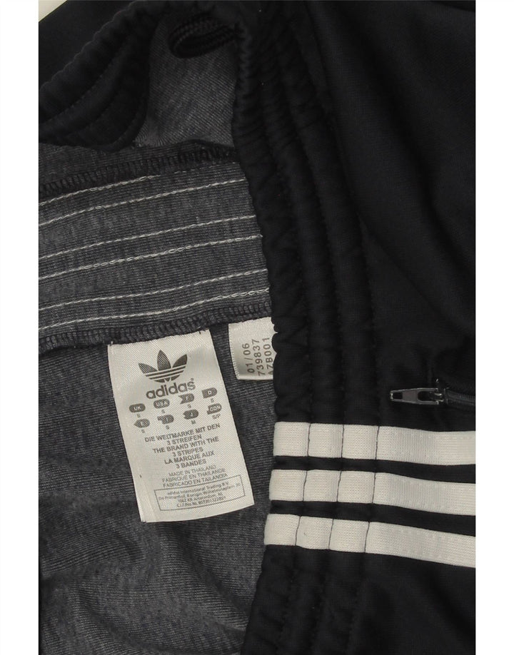 Мужские спортивные брюки Adidas с графическим рисунком, маленькие черные из полиэстера