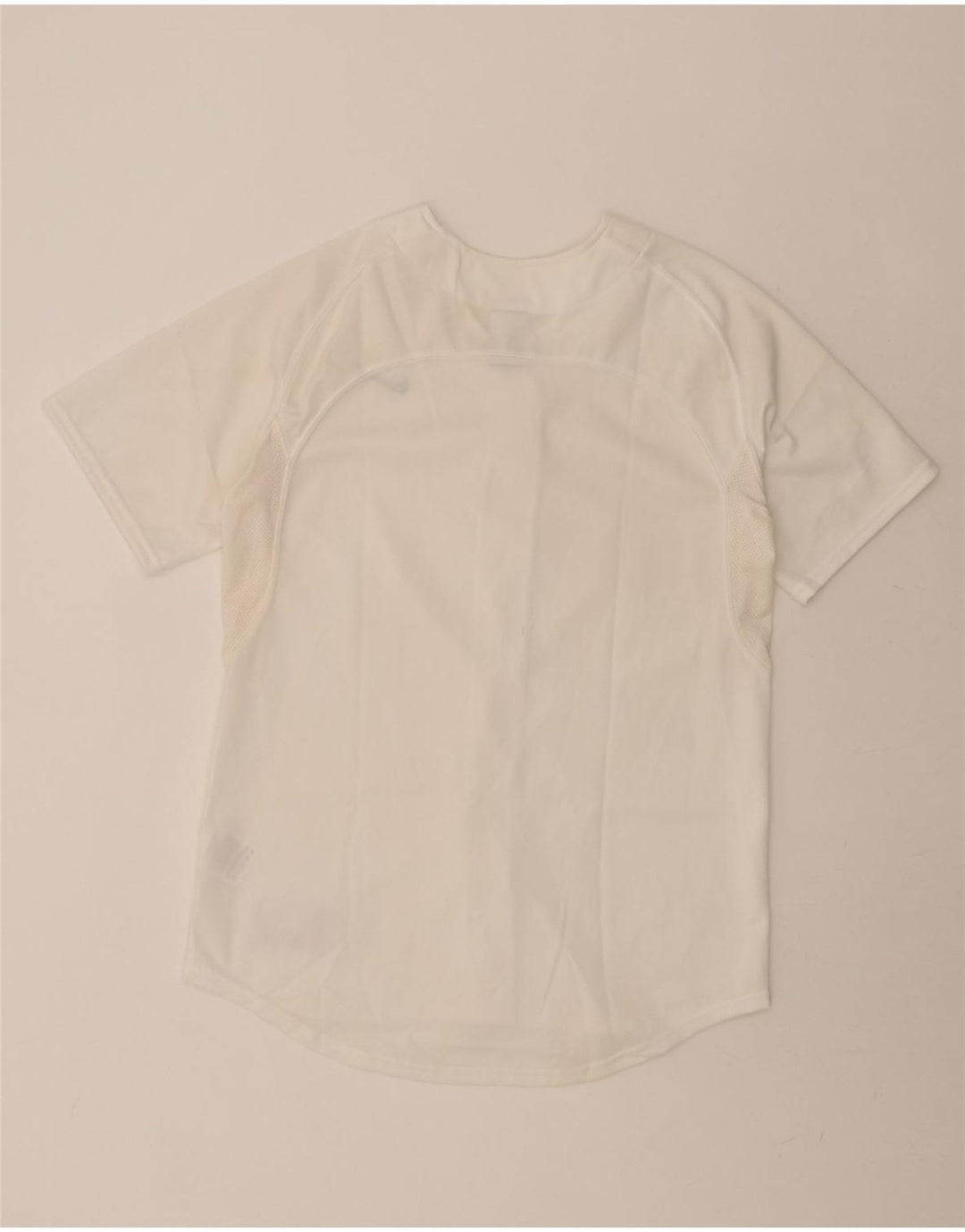 NIKE Womens Jersey Top UK 16 Large White Polyester Vintage Nike and Second-Hand Nike from Messina Hembry 