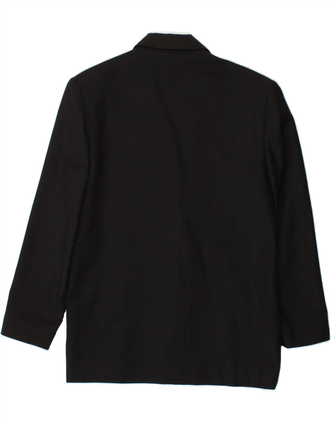 MARZOTTO Womens 2 Button Blazer Jacket IT 40 Small Black Virgin Wool Vintage Marzotto and Second-Hand Marzotto from Messina Hembry 