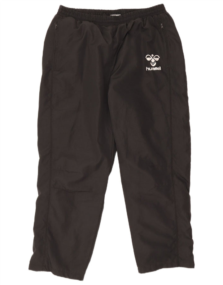 Мужские спортивные брюки Hummel XL черные из полиэстера