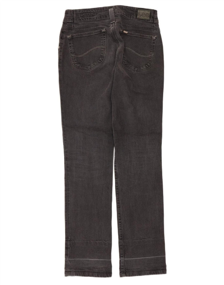 Женские прямые джинсы Lee Leola W30 L33, черный хлопок