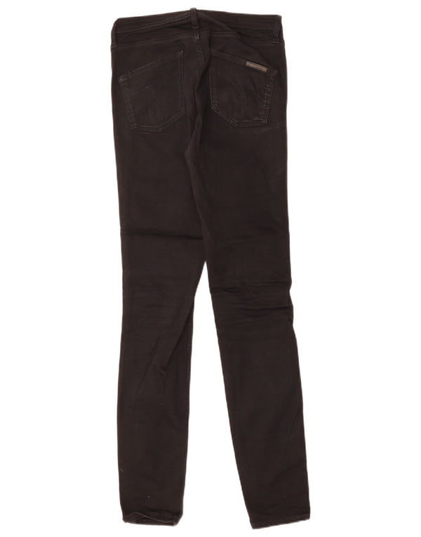 Женские джинсы скинни CALVIN KLEIN W26 L30 черные