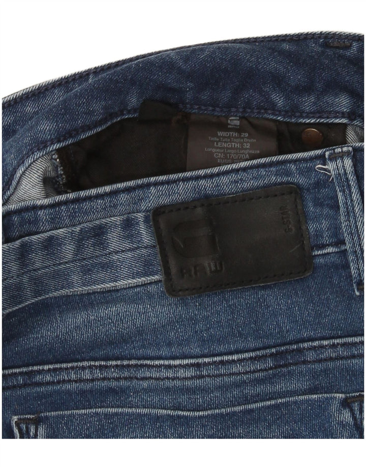Женские узкие джинсы G-Star W29 L32 Синие, хлопок