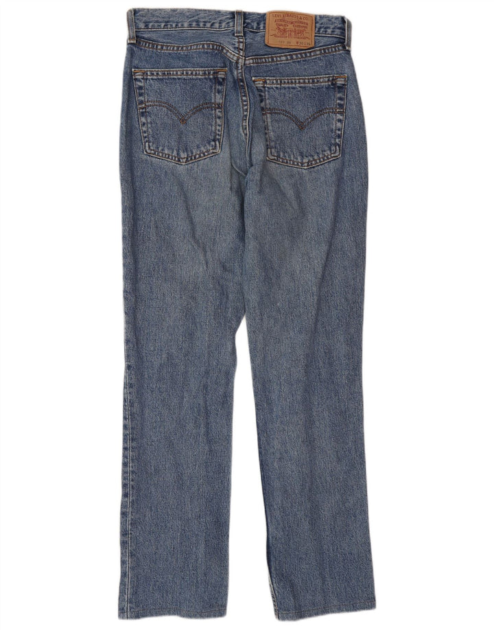 Женские прямые джинсы Levi's 595 W30 L34 синие, хлопок