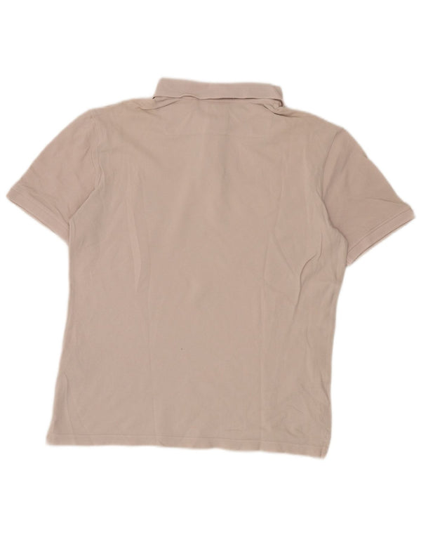 Мужская рубашка поло Guess Slim Fit UK 36, маленькая, бежевый, хлопок