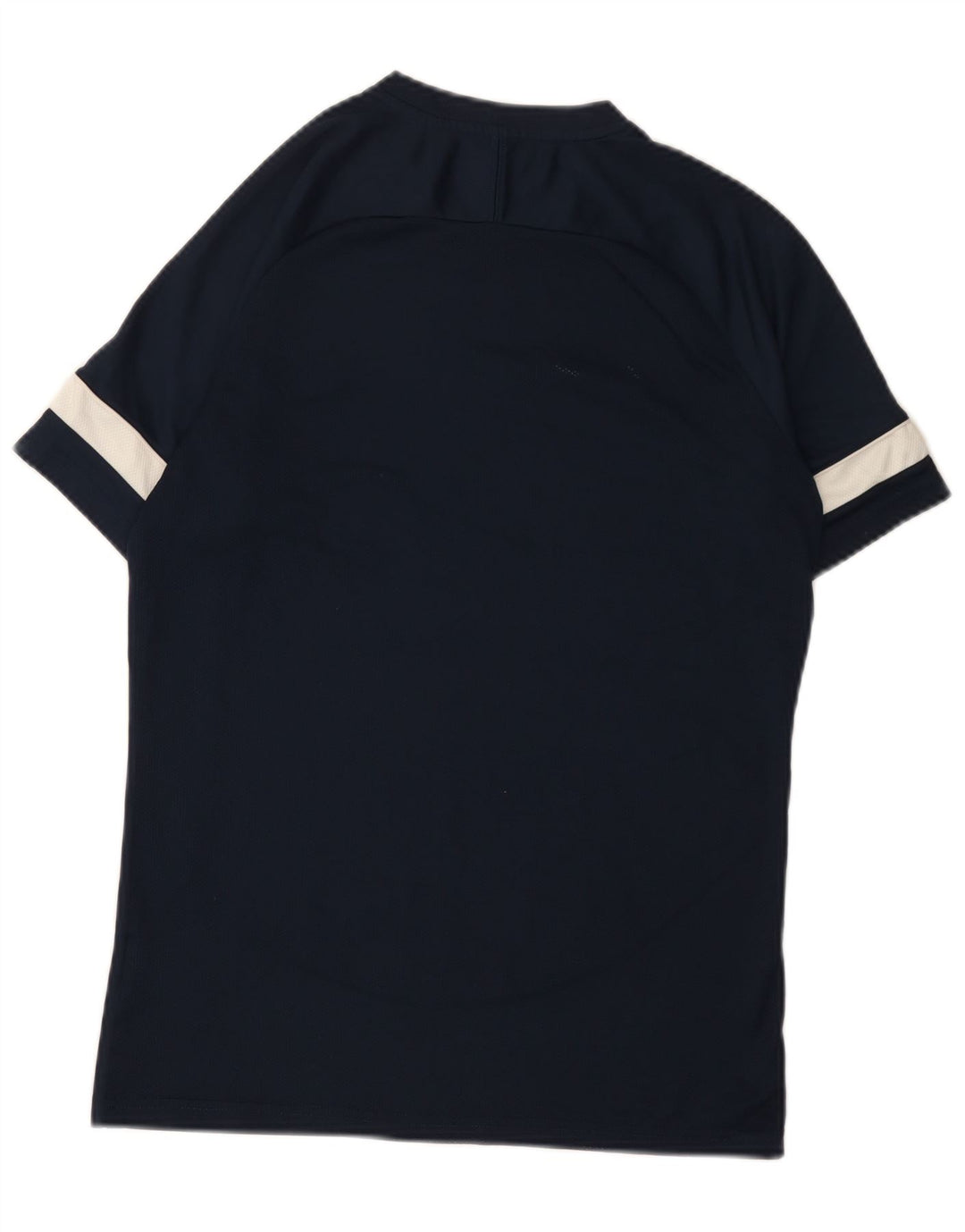 Мужская футболка Nike Dri Fit Верх среднего размера, темно-синий, полиэстер с цветными блоками