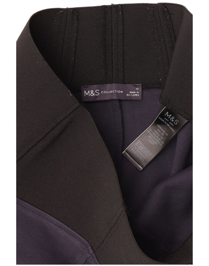 Женские леггинсы Marks & Spencer UK 14, средний темно-синий, вискоза