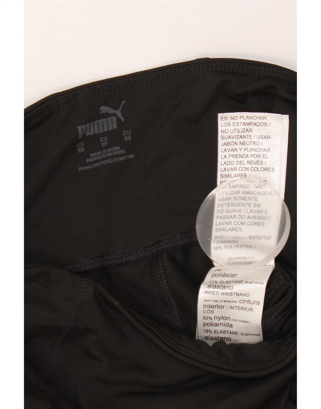 Женские леггинсы Puma UK 4 XS, черный полиэстер