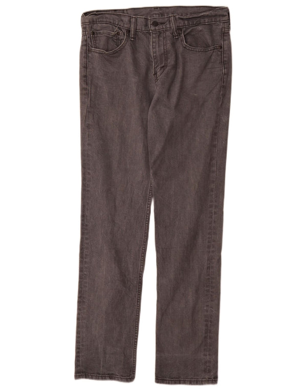 Мужские джинсы Levi's 511 Slim W32 L32 Серые хлопковые