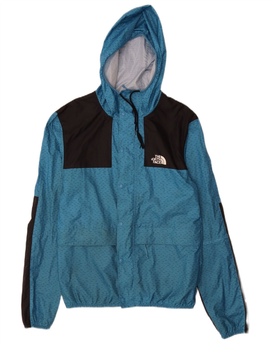 Мужская дождевик с капюшоном The North Face, маленький синий полиэстер