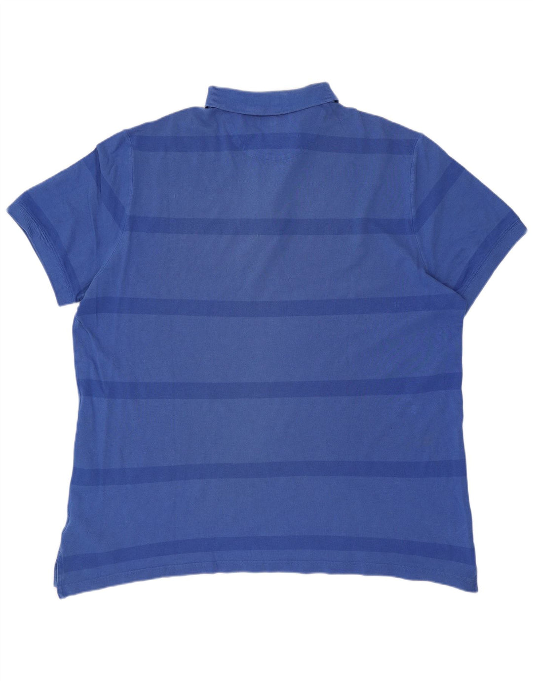 Мужская рубашка поло MASSIMO DUTTI 2XL синяя полоска