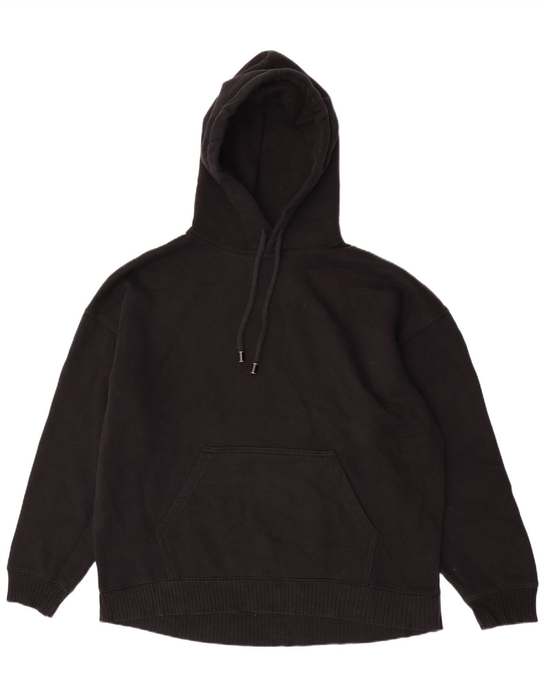 Женский джемпер с капюшоном оверсайз Zara UK 14, средний черный